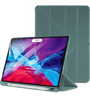 Lexroo iPad Pro 11`` 2022 4. Nesil için Kılıf Origami Pencil Koyu Yeşil [iPad Pro 11 - Koyu Yeşil]