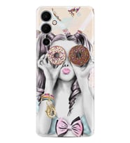 Tecno Pova Neo 2 Kılıf Resimli Desenli Baskılı Silikon Donut Girl 1408