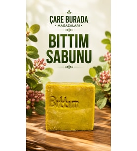 Bıttım Sabunu 100gr Bıttım Sabunu Doğal Bıttım Sabunu 1. Kalite 1 Adet Bıttım Sabunu