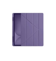 Apple İpad Pro 11 (2024) Kılıf Kalemlikli Hugo Tablet Kılıfı - Mor