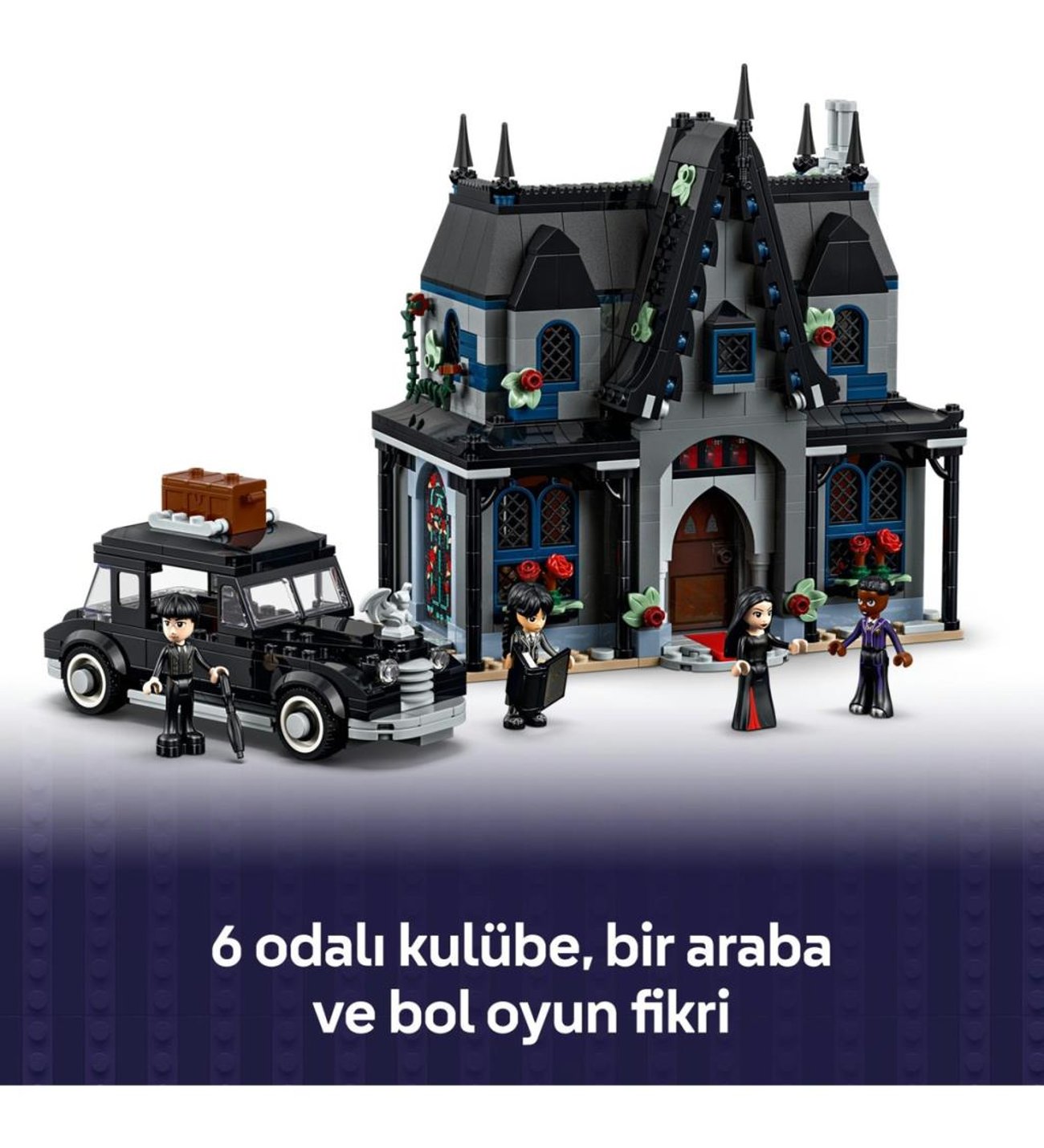 LEGO 76786 Wednesday Morticia'nın Evi