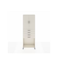 Arges Dolap 3 Raflı 4 Çekmeceli 2 Kapaklı 88x30x243 Aytaşı-Aytaşı