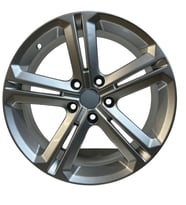 4 Adet SONIC 1017 7.5*17 5*100 ET35 67.1 SILVER JANT (Takım)