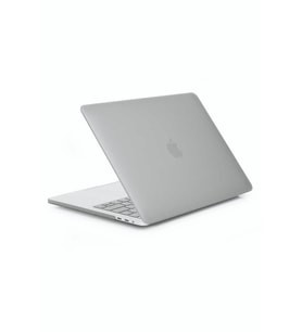 Apple Macbook 13.3' Air M1 için MSoft Mat 1mm İnce Koruyucu Kılıf (Renksiz)