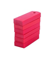 Mühür Kauçuk Alaşım Kırmızı Jiklet Kaşe 6mmx15mmx40mm