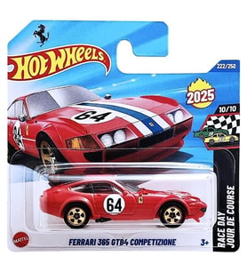 Hot Wheels - Ferrari 365 GTB4 Competizione (1/64) Kırmızı