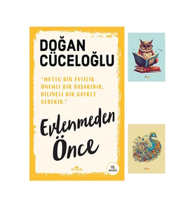 Evlenmeden Önce 9786257631600 - Doğan Cüceloğlu - (2 NOT DEFTERLİ)