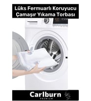 Premium Serisi Özel Fermuarlı Koruyucu Leke Çıkartıcı Ayakkabı Çamaşır Yıkama Torbası Filesi 2 Adet