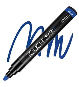 TOUCH OPAQUE SU BAZLI MARKER KALEM 1.5-2.3mm - MEDIUM PACK BLUE 14 - SH8613003-2022