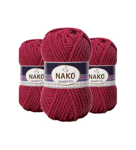 Nako Spaghetti Örgü Ipi 100 Gr. 3630 3 Adet