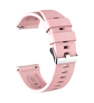 Lexroo Huawei GT 2E KRD-26 Silikon Kordon - Pembe Açık
