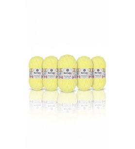 YUMURCAK KADİFE K0333 LİMONİ 100 gr 120 mt 5 adet SP-