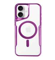 iPhone 16 Plus Kılıf Boyi Magsafe Silikon Kapak - Pembe