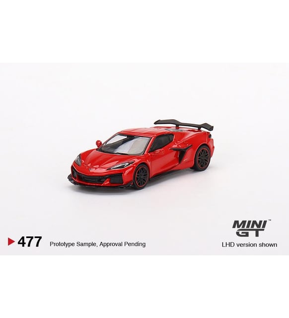 Mini GT Chevrolet Corvette Z06 2023 Torch Red - 477