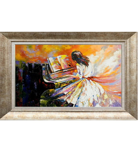 GÜMÜŞ ÇERÇEVELİ TABLO N975