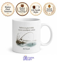 Balık Tutmayı Sevenlere Özel Kupa Bardak Balıkçı Hediye Mug