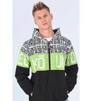 ECKO UNLTD - HUMBERTO Yeşil Oversize Erkek Baskılı Yağmurluk