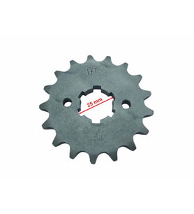 Atv Ön Dişli 428-17T İç 25 Mm 2 Delikli Öm