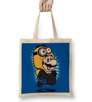 Super Minion Mario Bez Çanta Uzun Saplı