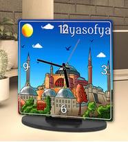 Ayasofya Tasarımlı Masa Saati