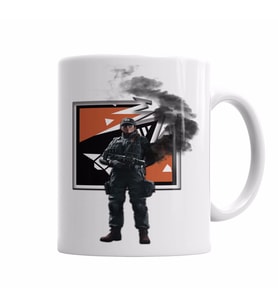 Ash Rainbow Six Siege Kupa Bardak Porselen