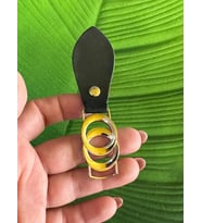 10X3 CM ÇELİK DERİ KAAYIŞLI ÇANTA GİYİM ÖRGÜ AKSESUARI