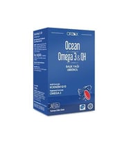 Orzax Ocean Omega 3 & QH Takviye Edici Gıda 30 Kapsül