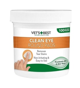 Vets Best Kedi ve Köpek Göz Temizleme Parmak Pedi 100lü