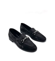 Kindep (Park Moda) Toka Detaylı Günlük Kadın Loafer Ayakkabı SİYAH
