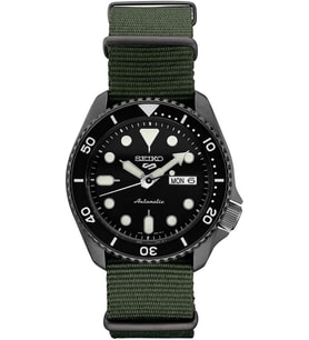 SEIKO 5 SPORTS SRPD91 YEŞİL PALASKA KORDON ERKEK KOL SAATİ