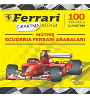 Müthiş Scuderia Ferrari Arabaları - Ferrari Çıkartma Kitabı