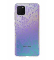 Samsung Galaxy A81  Kapak Nostalji Desen Tasarımlı Şeffaf Silikon Kılıf