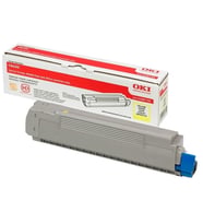 Tonersepeti Oki C8600-43487721 Orjinal Sarı Toner