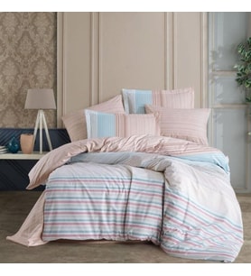 Mulvxurg  Urg02  Kingsize Poplin Nevresim Trella Turkuaz (Mulvix)