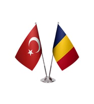Çad İkili Masa Bayrağı