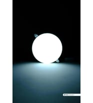 Ack - 24w 6500K  Beyaz Sıva Üstü Çerçevesiz Yuvarlak Led Panel AP11-02430