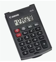 Canon AS-8 8 Hane Cep Tipi Kapaklı Hesap Makinesi