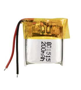 Ayt Powermaster 801515 3.7 Volt 150 Mah Lityum Polimer Pil 80x15x15 mm Akıllı Saat Kulaklık İntercom Pili