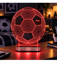 İsme Özel Futbol Topu Gece Lambası
