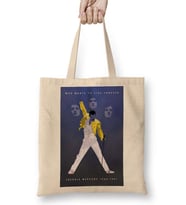 Queen Freddie Mercury 03 Bez Çanta Uzun Saplı