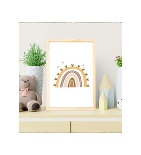 hcartcenter-Çerçeveli Çocuk Odası Ahşap Tablo-11