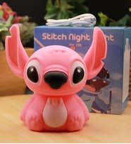 STİTCH PREMİUM SERİ SİLİKON GECE LAMBASI - PEMBE