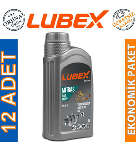 Lubex Mitras MT EP 140 1 Lt Manuel Şanzıman Yağı (12 Adet)