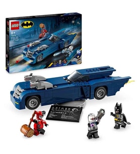 LEGO DC Batman Batmobile ile Batman Harley Quinn ve Mr Freezee Karşı 76274