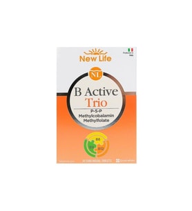 B Active Trio B Vitamini Ve Folik Asit İçeren Takviye Edici Gıda 30 Dilaltı Tablet