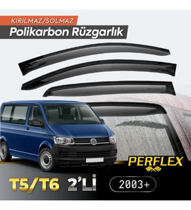 VW T5/T6 2'li 2003+ Cam Rüzgarlığı V2 Mugen