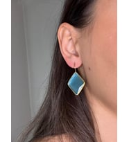 Kadir Jewellery 22 Ayar Altın Kaplama Vintage Küpe -El İşçiliği Ve Hipoalerjenik Küpe