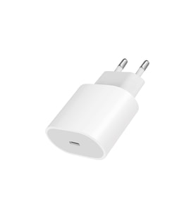 20W Type-C PD Hızlı Şarj Adaptörü USB-C Telefon Şarj Cihazı (Beyaz)