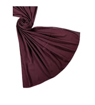 Mısırlı Eşarpları Queen Krep Düz Renk Şal (Bordo)