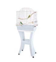 Imac Matılde Ayaklı Kuş Kafesi Mavi/gümüş 58x38x71/143cm